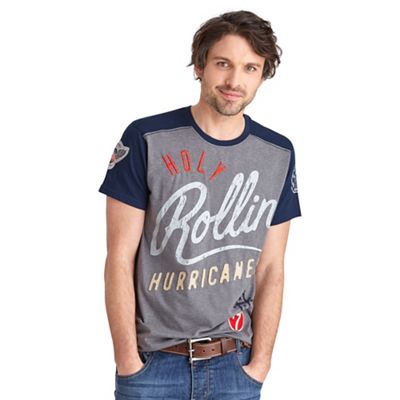 Multi coloured holy rollin t-shirt